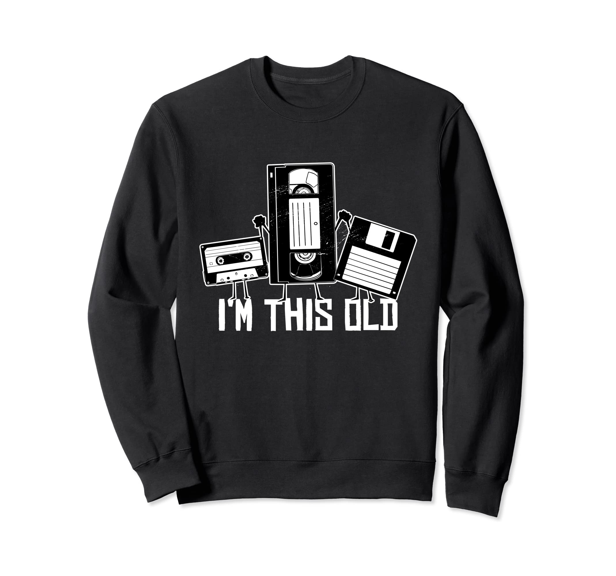 Birthday Vhs Tape Cassette Sweatshirt - Casual Everyday Wear for Adults - T-Shirt, Sweatshirt, Hoodie