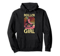 70S 80S Roller Skater Skating Skates Hoodie - Unique Graphic Men Women - T-Shirt, Sweatshirt, Hoodie