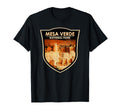 Mesa Verde National Park Cliff Palace Badge T-Shirt - Trendy Graphic Unisex - T-Shirt, Sweatshirt, Hoodie