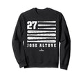 Jose Altuve Flag Houston Patriotic Sweatshirt - Minimalist Print Unisex - T-Shirt, Sweatshirt, Hoodie