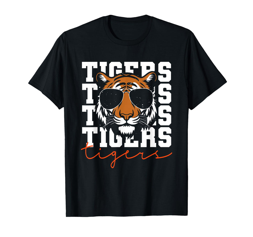 Tigers Inspirational Athletic Name T-Shirt - Aesthetic Graphic Men Women - T-Shirt, Sweatshirt, Hoodie
