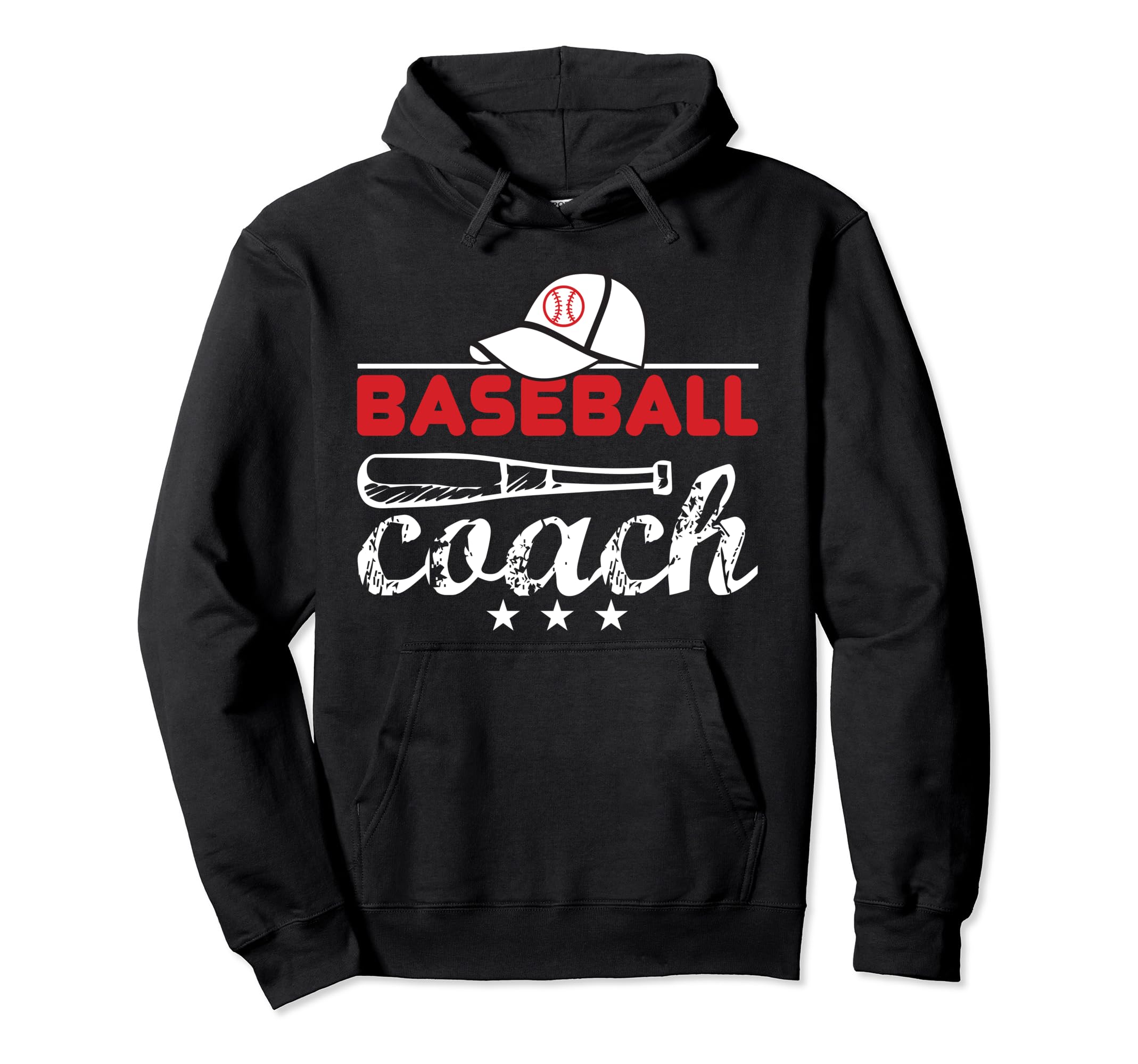Baseball Coach Hat Ball Bat Sports Game T-Shirt - Trendy Graphic Men Women - T-Shirt, Sweatshirt, Hoodie