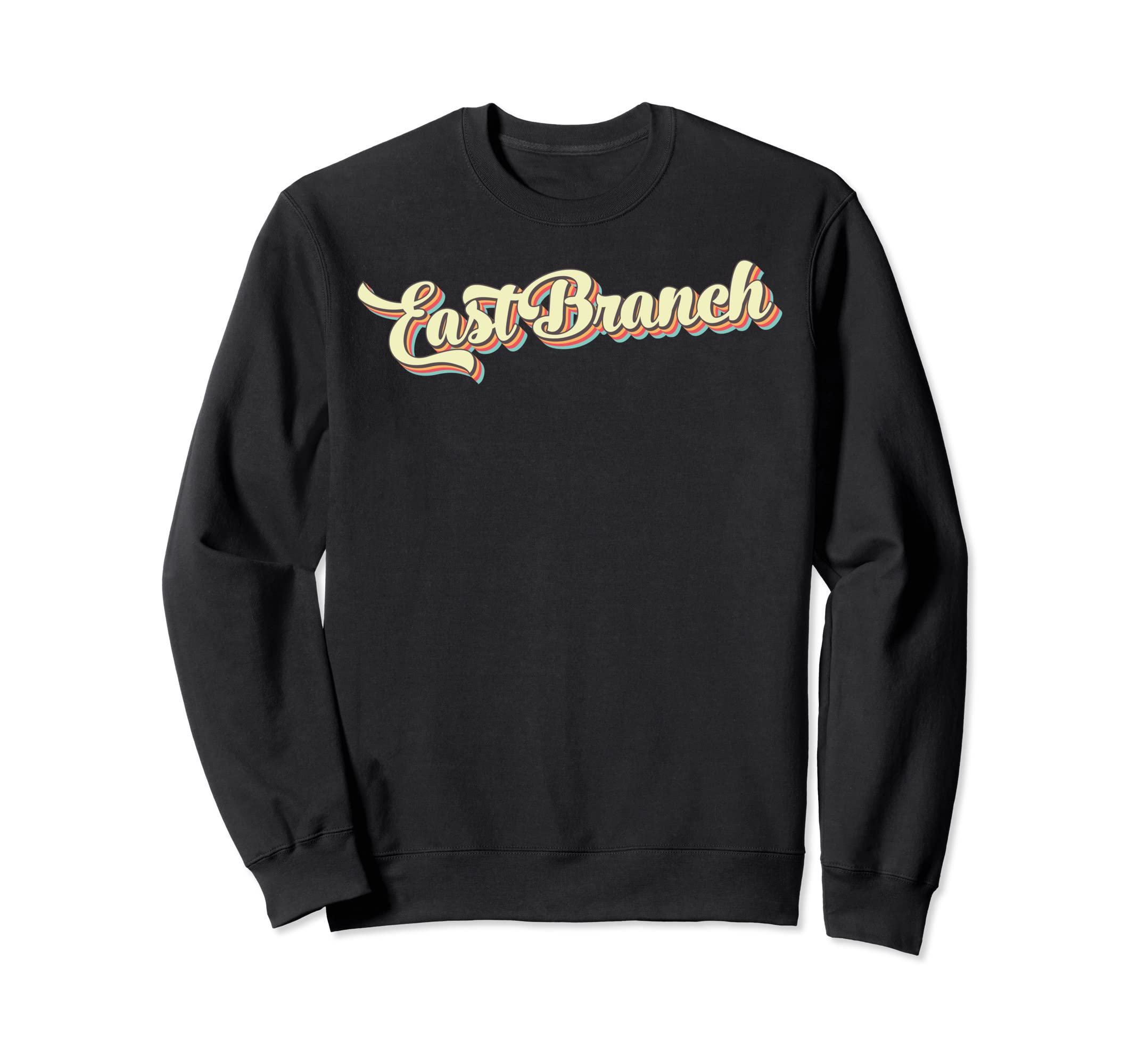 East Branch Art Baseball Font Sweatshirt - Unique Graphic Unisex - T-Shirt, Sweatshirt, Hoodie
