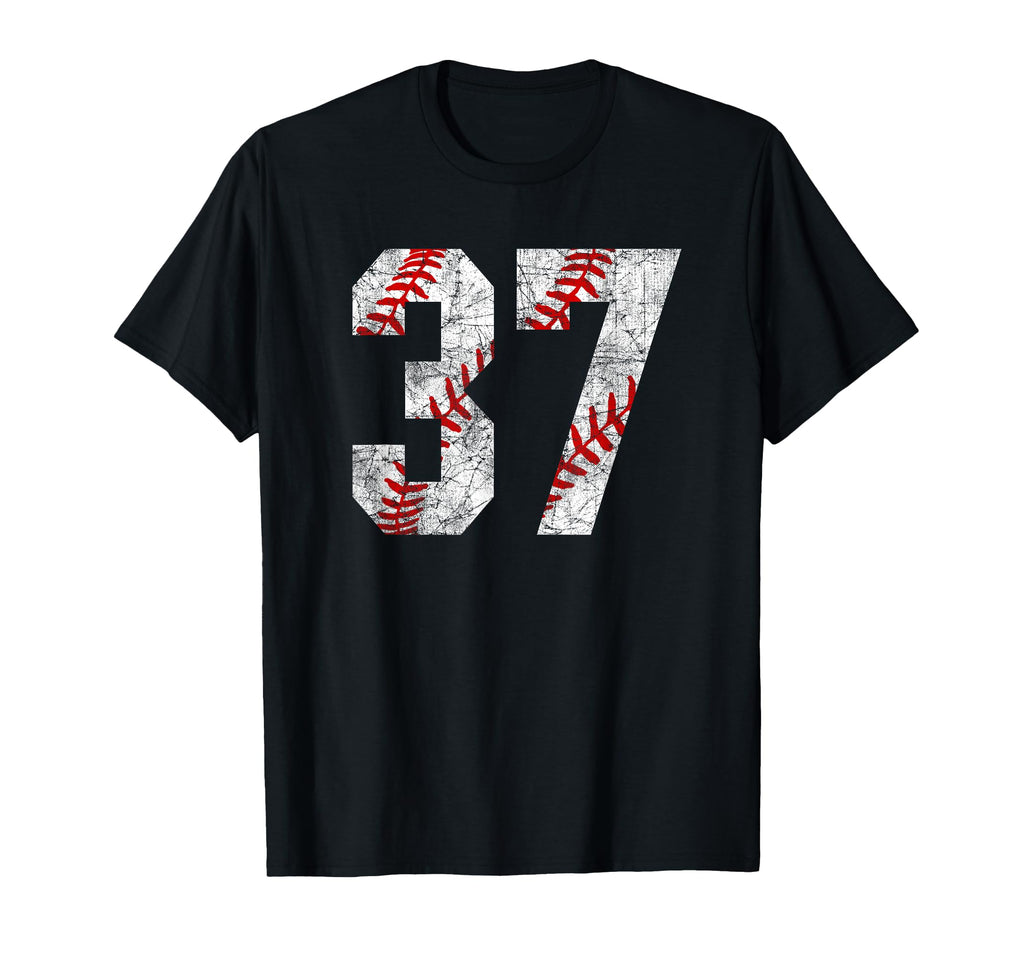 Baseball Mom 37 Jersey Baseball T-Shirt - Fun Novelty Design for Adults - T-Shirt, Sweatshirt, Hoodie