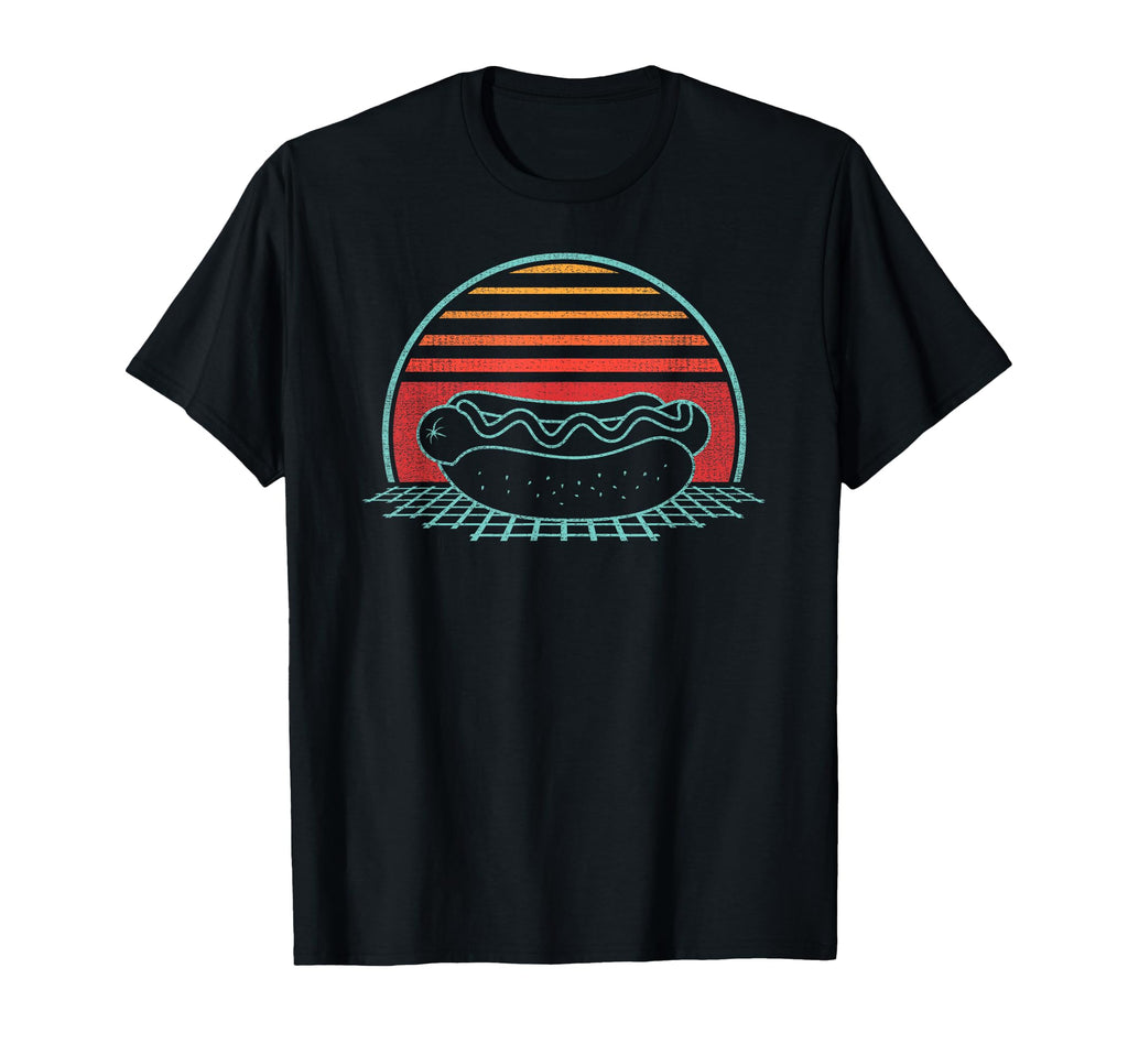 Hot Dog 80S Gift T-Shirt - Trendy Graphic Unisex - T-Shirt, Sweatshirt, Hoodie