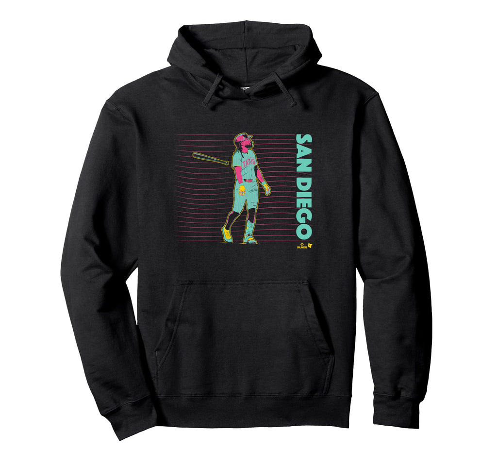 Fernando Tatis Jr Neon Nights San Hoodie - Aesthetic Graphic for Adults - T-Shirt, Sweatshirt, Hoodie