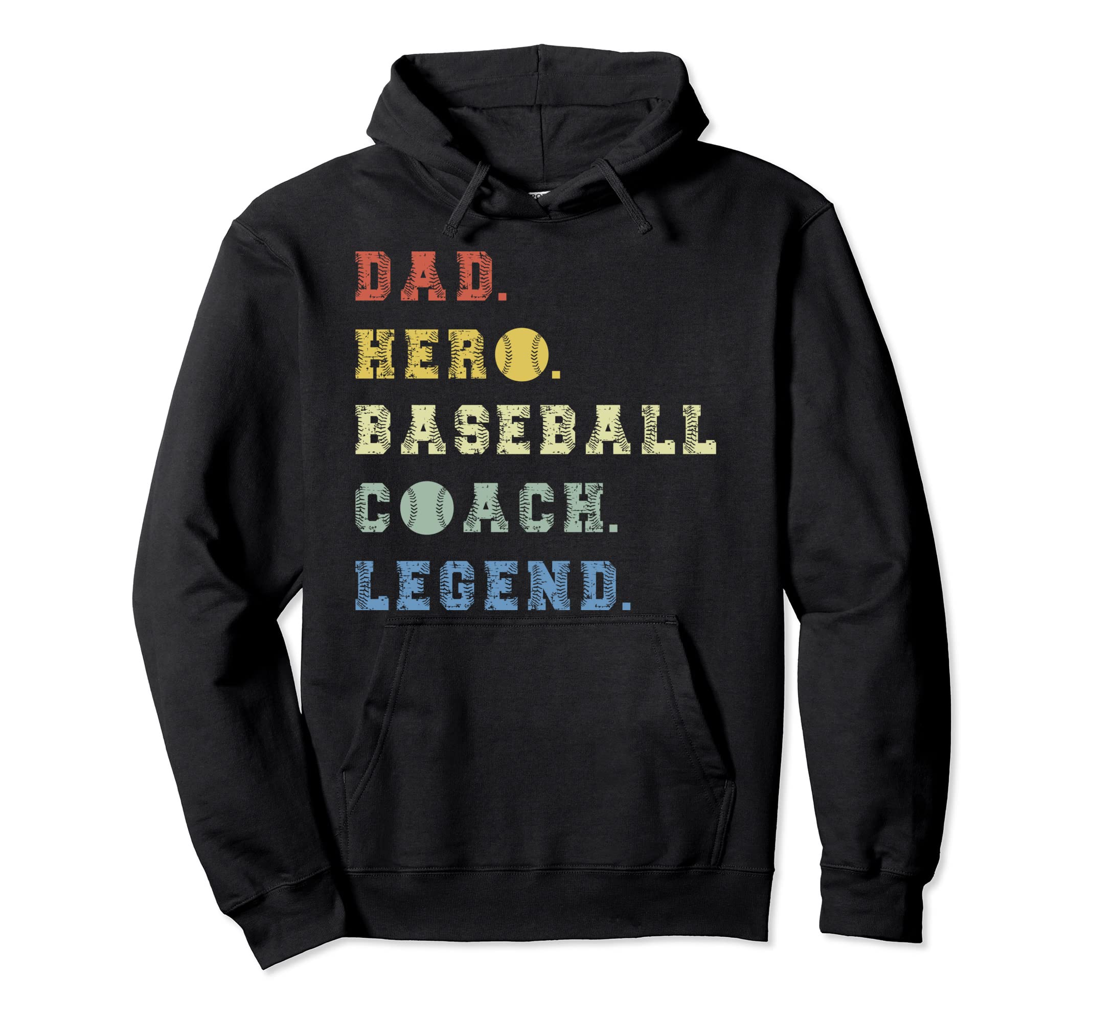 Dad Superhero Baseball Coach T-Shirt - Casual Everyday Wear for Adults - T-Shirt, Sweatshirt, Hoodie
