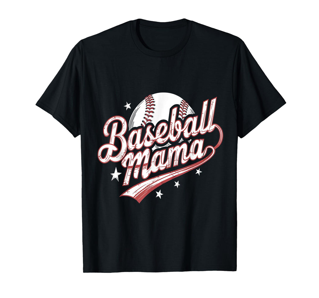Baseball Mom Game Day Family Mothers T-Shirt - Trendy Graphic for Adults - T-Shirt, Sweatshirt, Hoodie