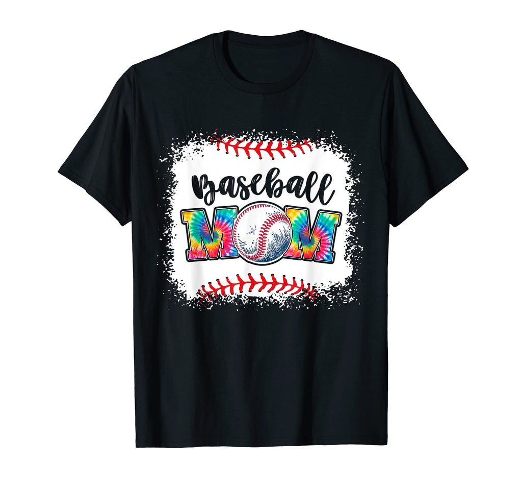 Mothers Day Gifts Tie Dye Baseball Mom T-Shirt - Unique Graphic Unisex - T-Shirt, Sweatshirt, Hoodie