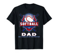 Funny Softball Dad Like Baseball T-Shirt - Fun Novelty Design Men Women - T-Shirt, Sweatshirt, Hoodie