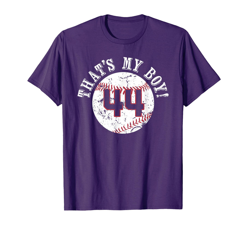 Unique Thats My 44 Baseball Player Mom Or T-Shirt - Trendy Graphic Unisex - T-Shirt, Sweatshirt, Hoodie