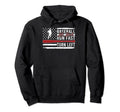 Hit Hard Run Fast Turn Left Baseball Hoodie - Trendy Graphic for Adults - T-Shirt, Sweatshirt, Hoodie