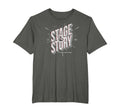 Stage Story Distressed T-Shirt - Fun Novelty Design Unisex - T-Shirt, Sweatshirt, Hoodie
