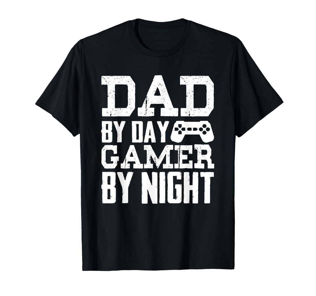 Dad Day Gamer Night Gamer Dad Funny T-Shirt - Custom Art Print for Adults - T-Shirt, Sweatshirt, Hoodie