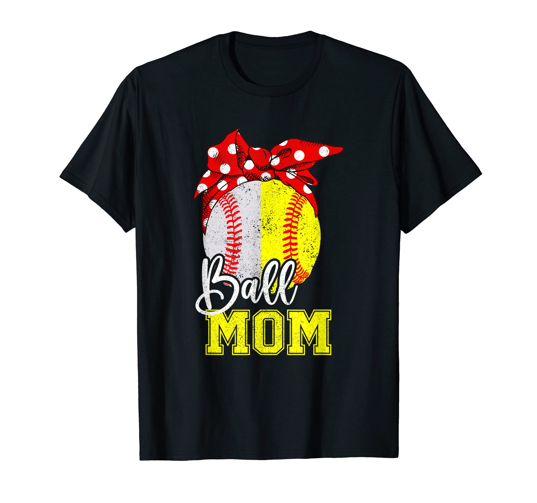 Tball Mom Mothers Day Baseball Softball T-Shirt - Aesthetic Graphic Unisex - T-Shirt, Sweatshirt, Hoodie