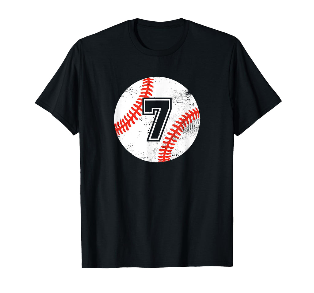 Baseball Player 7 Baseball Mom Dad T-Shirt - Streetwear Style Unisex - T-Shirt, Sweatshirt, Hoodie