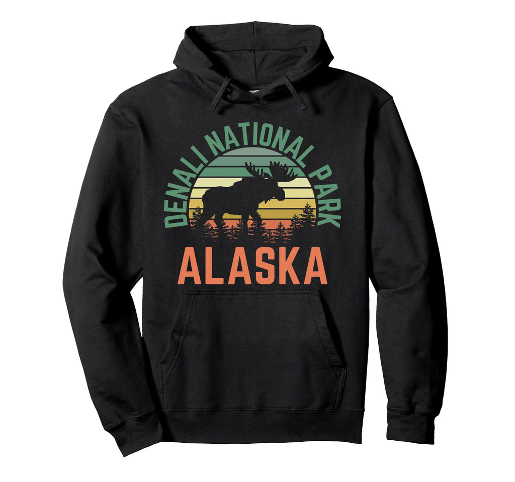 Denali National Park Alaska Usa Sweatshirt - Custom Art Print Men Women - T-Shirt, Sweatshirt, Hoodie