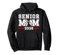 Baseball Senior Mom 2026 Baseball Player Hoodie - Minimalist Print Unisex - T-Shirt, Sweatshirt, Hoodie