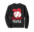Baseball Mama Mothers Day Funny Sweatshirt - Custom Art Print Men Women - T-Shirt, Sweatshirt, Hoodie