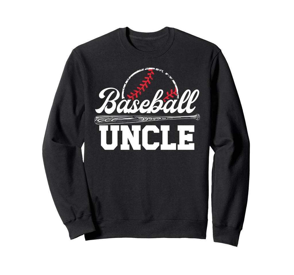 Baseball Uncle Best Uncle Sweatshirt - Aesthetic Graphic Men Women - T-Shirt, Sweatshirt, Hoodie