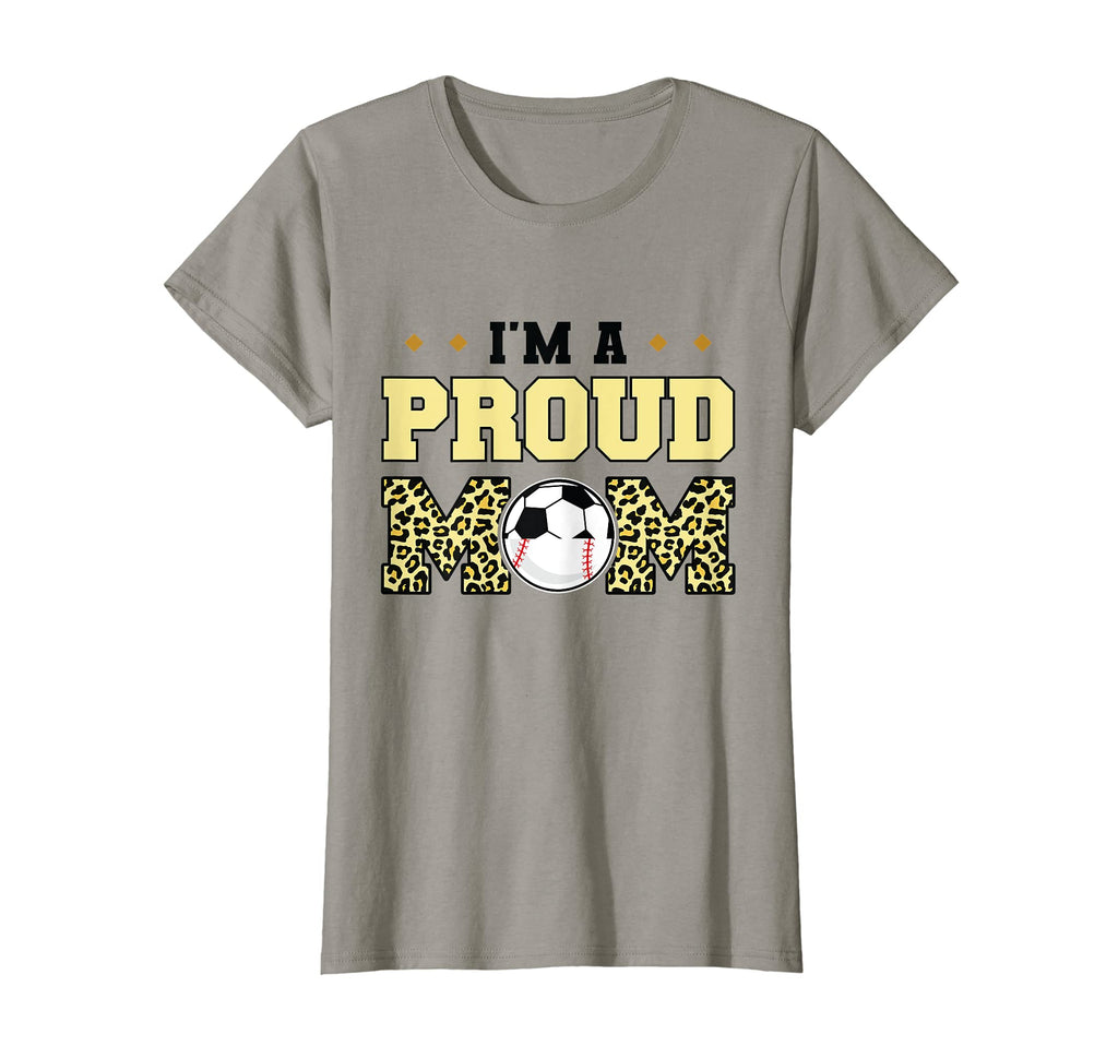 Womens Im Proud Mom Baseball T-Shirt - Casual Everyday Wear Unisex - T-Shirt, Sweatshirt, Hoodie