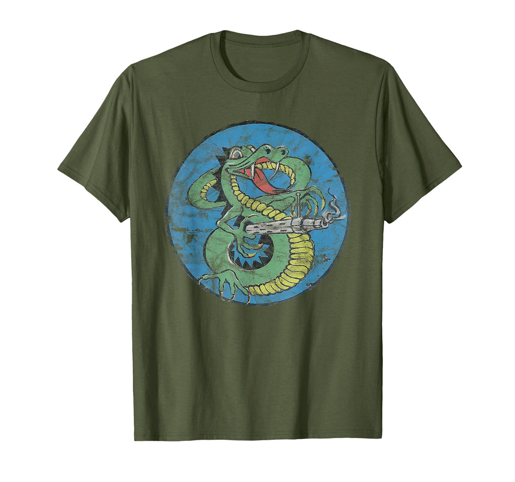 318Th Fighter Interceptor Sq Wwii Patch T-Shirt - Novelty Apparel Unisex - T-Shirt, Sweatshirt, Hoodie