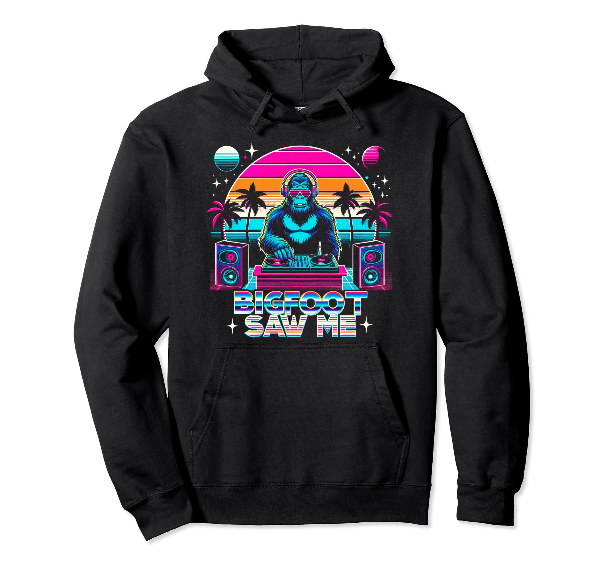 Bigfoot Saw Me But Nobody Believes Him Hoodie - Unique Graphic for Adults - T-Shirt, Sweatshirt, Hoodie