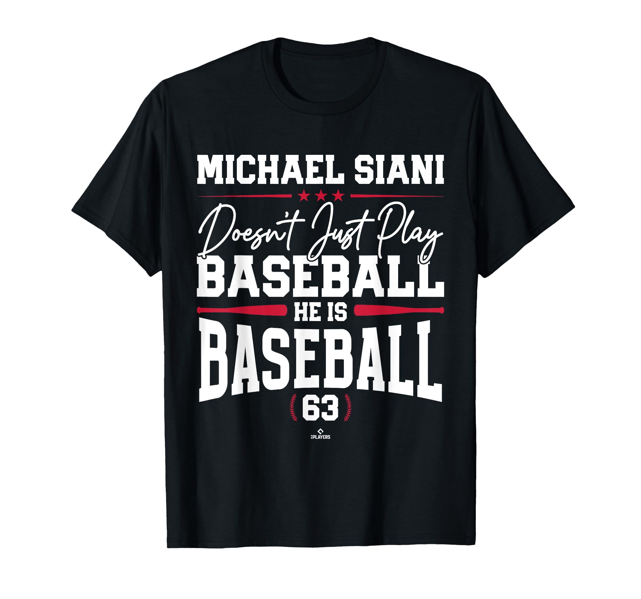 He Is Baseball Michael Siani St T-Shirt - Aesthetic Graphic Men Women - T-Shirt, Sweatshirt, Hoodie