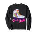 Funny Roller Skating Derby 70S 80S Sweatshirt - Graphic Print Men Women - T-Shirt, Sweatshirt, Hoodie