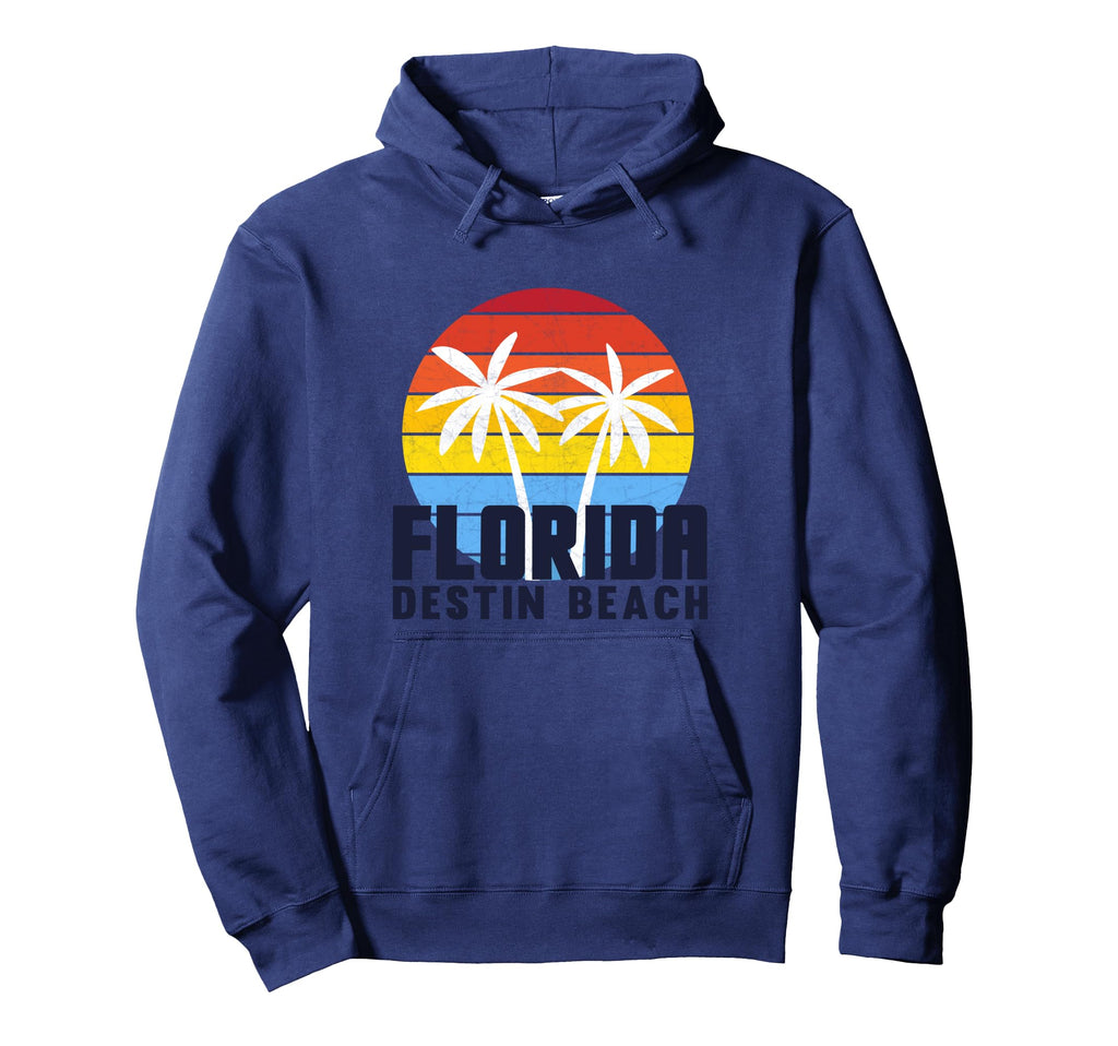 Sun Destin Beach Beachgoer Destin Hoodie - Aesthetic Graphic Men Women - T-Shirt, Sweatshirt, Hoodie