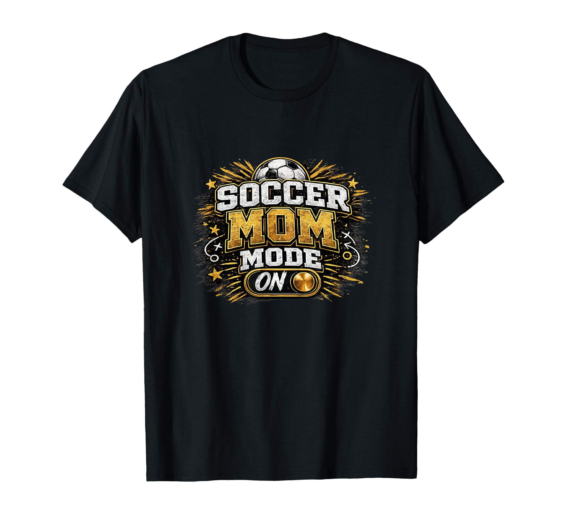 Soccer Mom Mode Funny Game Day T-Shirt - Minimalist Print Unisex - T-Shirt, Sweatshirt, Hoodie