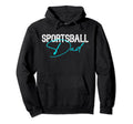 Dad Sports Lover Soccer Basketball Hoodie - Custom Art Print for Adults - T-Shirt, Sweatshirt, Hoodie