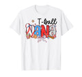 T Ball Nana Coquette Bow Ball Matching T-Shirt - Graphic Print Unisex - T-Shirt, Sweatshirt, Hoodie