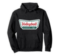 Volleyball Served Hot Diner Funny Hoodie - Unique Graphic Men Women - T-Shirt, Sweatshirt, Hoodie