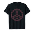 Peace Hippie Gift Love Kindness Joy Peace T-Shirt - Minimalist Print Unisex - T-Shirt, Sweatshirt, Hoodie