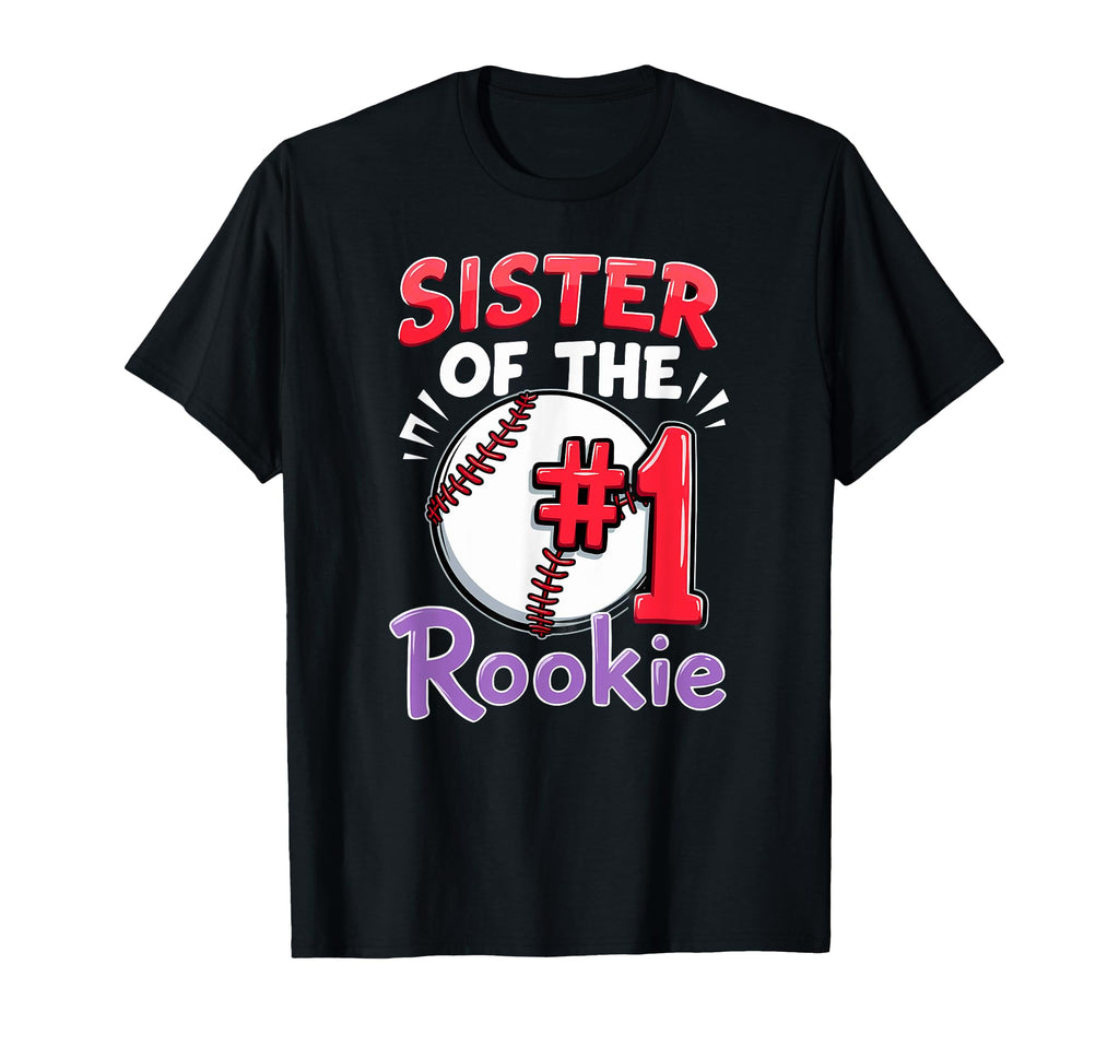 Aunt Rookie 1St Birthday Baseball T-Shirt - Casual Everyday Wear Unisex - T-Shirt, Sweatshirt, Hoodie