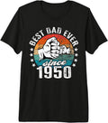 Kattos Best dad since 1950 Father's Day gift - Adult & Kids T-Shirts, Sweatshirts & Hoodies apparel design preview 1