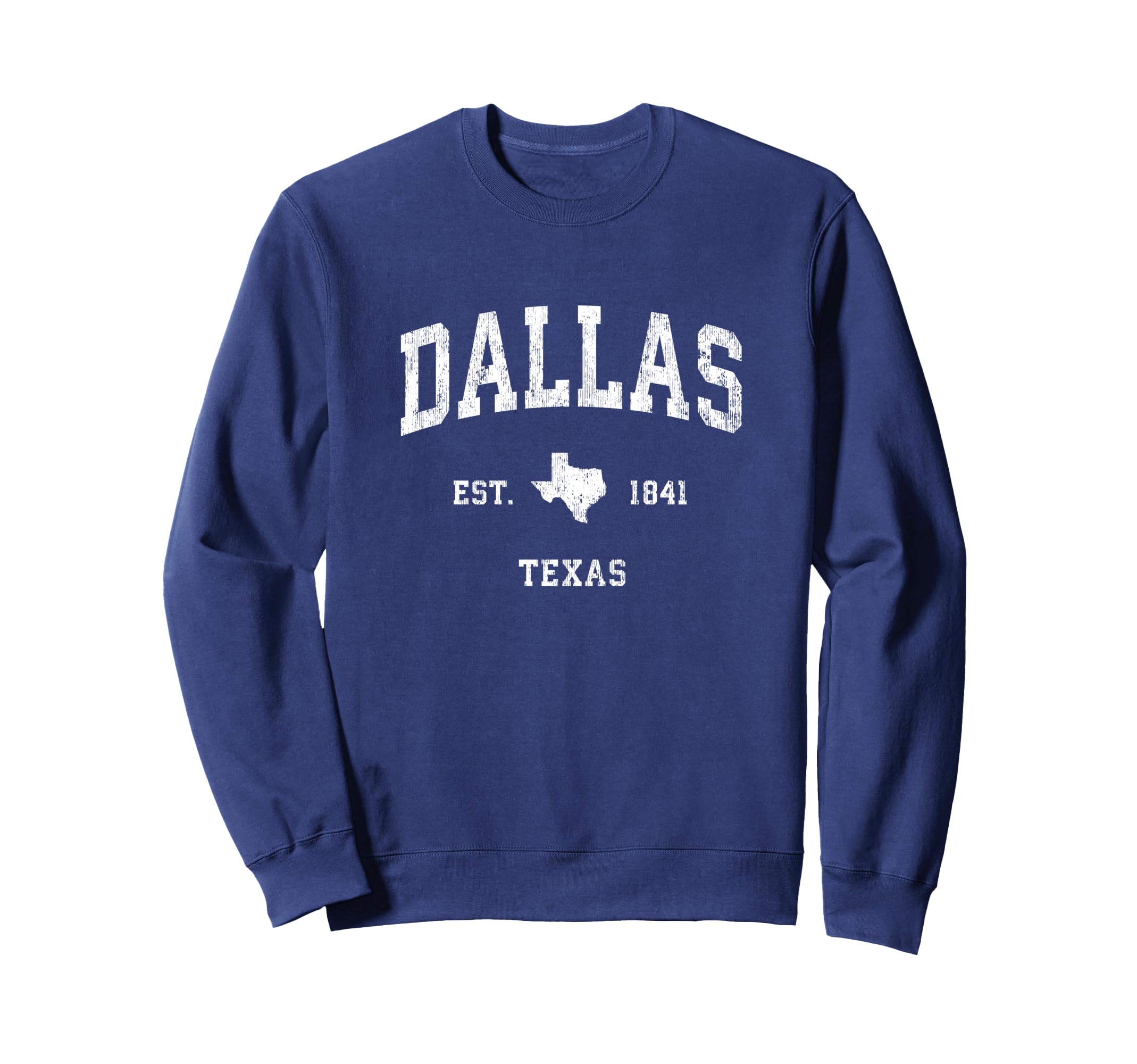 Dallas Texas Tx Athletic Sports Sweatshirt - Trendy Graphic Unisex - T-Shirt, Sweatshirt, Hoodie
