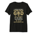 Stand God Christian Lion Faith T-Shirt - Minimalist Print for Adults - T-Shirt, Sweatshirt, Hoodie