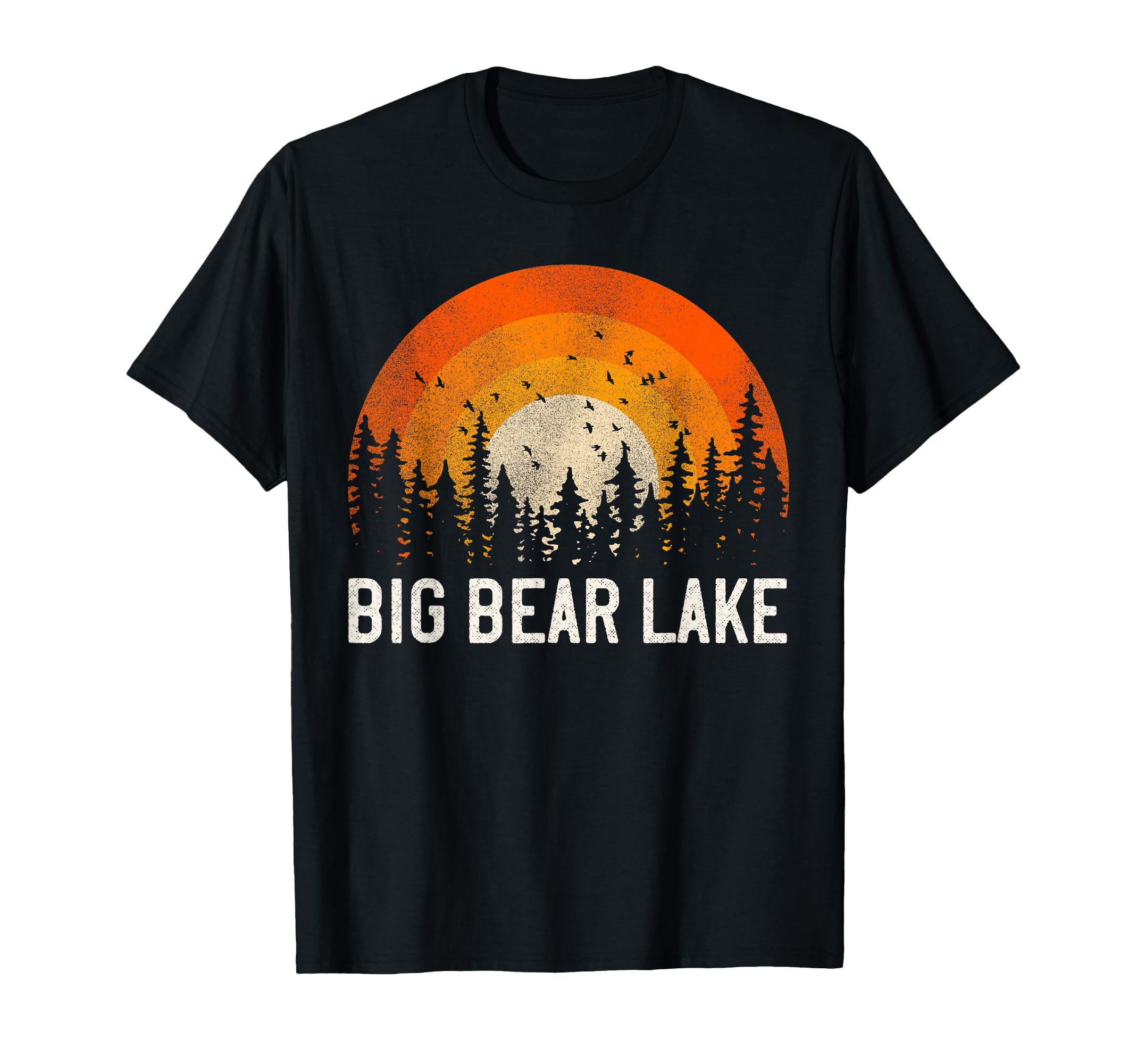 Big Bear Lake 70S 80S T-Shirt - Graphic Print Unisex - T-Shirt, Sweatshirt, Hoodie