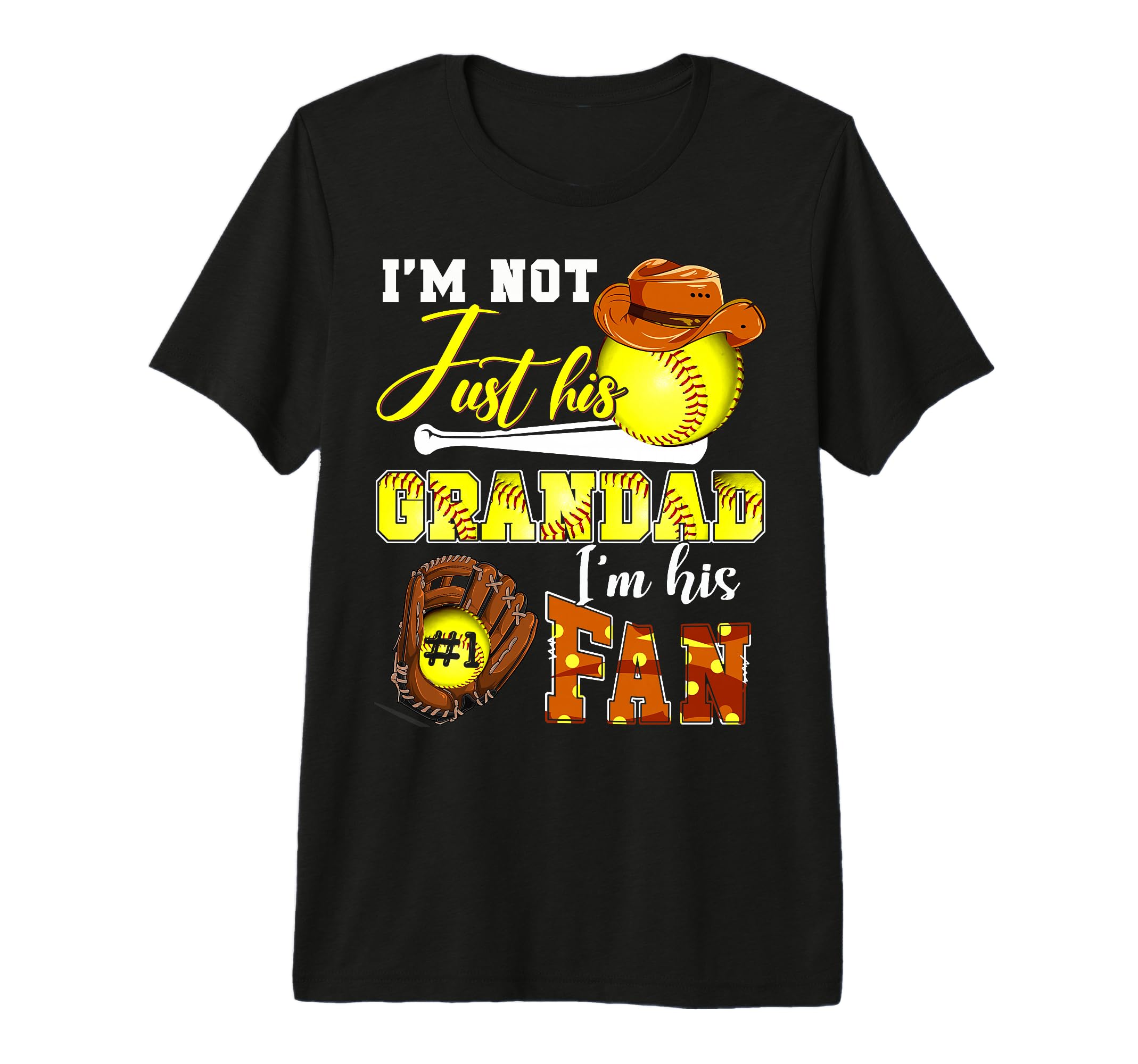 Im Not Just His Grandad Im His Number T-Shirt - Unique Graphic for Adults - T-Shirt, Sweatshirt, Hoodie