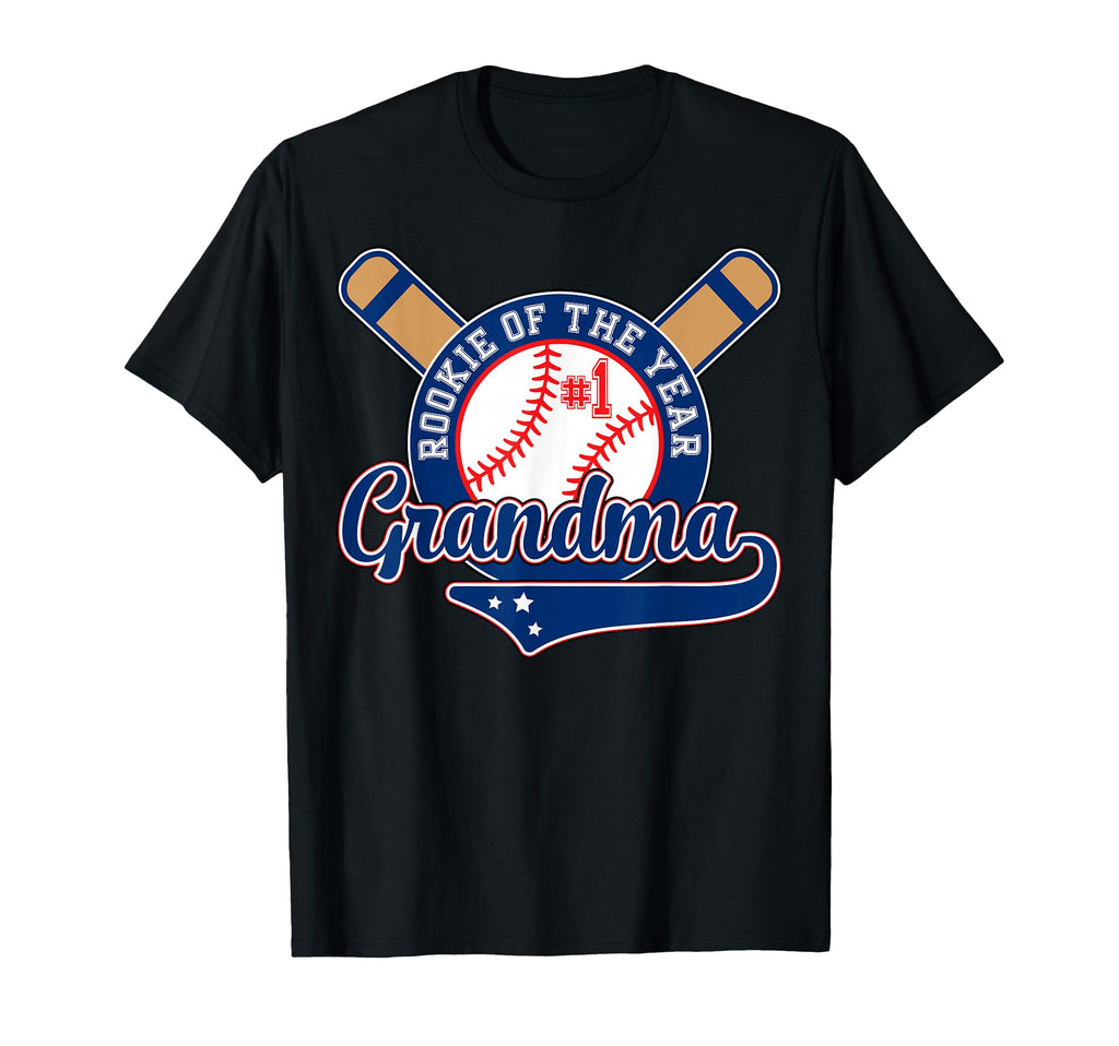 Grandma Rookie Year 1St Birthday T-Shirt - Minimalist Print Unisex - T-Shirt, Sweatshirt, Hoodie