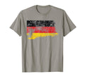 Distressed Beat Up German Flag T-Shirt - Casual Everyday Wear Men Women - T-Shirt, Sweatshirt, Hoodie