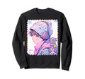 Anime Wearing Headphones Y2K Husbando Sweatshirt - Graphic Print Men Women - T-Shirt, Sweatshirt, Hoodie