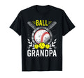 Ball Grandpa Baseball Lover Grandpa T-Shirt - Unique Graphic Men Women - T-Shirt, Sweatshirt, Hoodie