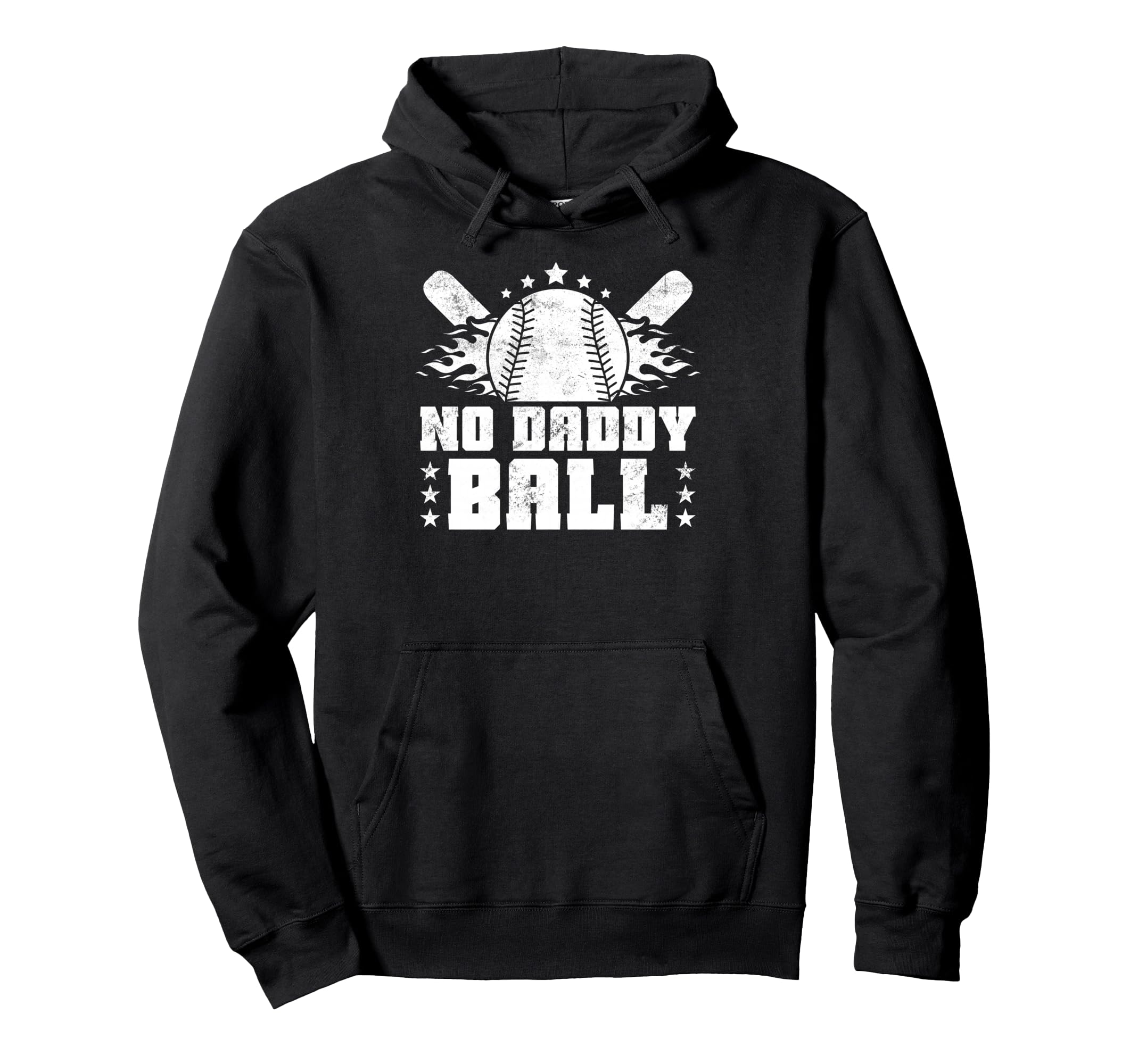 Baseball Dad Softball Game Fathersday Hoodie - Graphic Print for Adults - T-Shirt, Sweatshirt, Hoodie