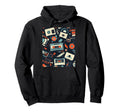 Cassette Tape Music Hoodie - Aesthetic Graphic Unisex - T-Shirt, Sweatshirt, Hoodie