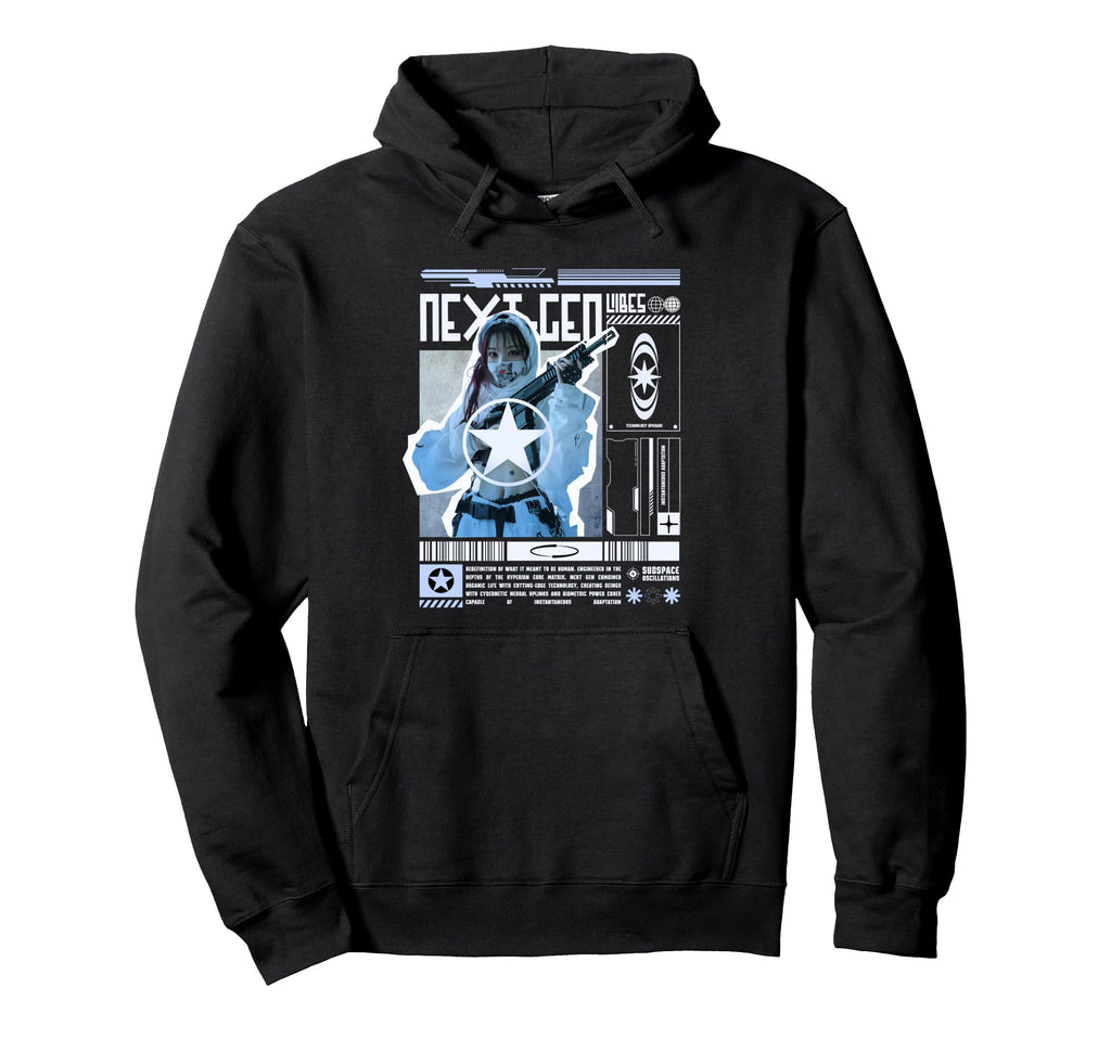 Y2K Next Gen Bold Urban Graffiti Hoodie - Casual Everyday Wear Men Women - T-Shirt, Sweatshirt, Hoodie