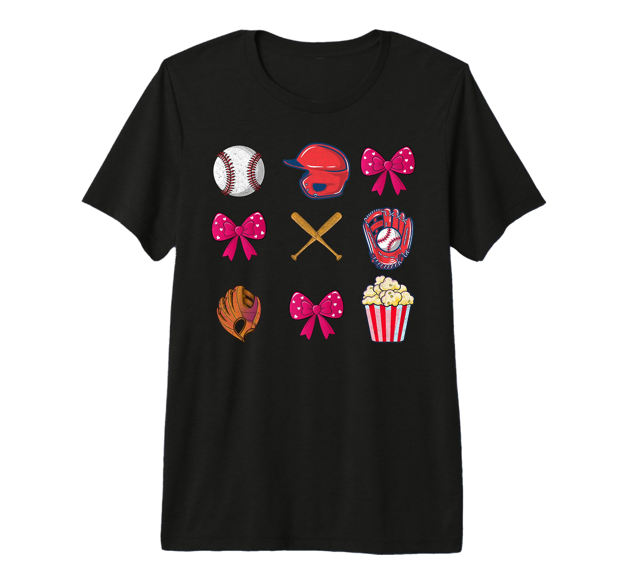 Baseball Mom Mama Mothers Day Coquette T-Shirt - Trendy Graphic Men Women - T-Shirt, Sweatshirt, Hoodie