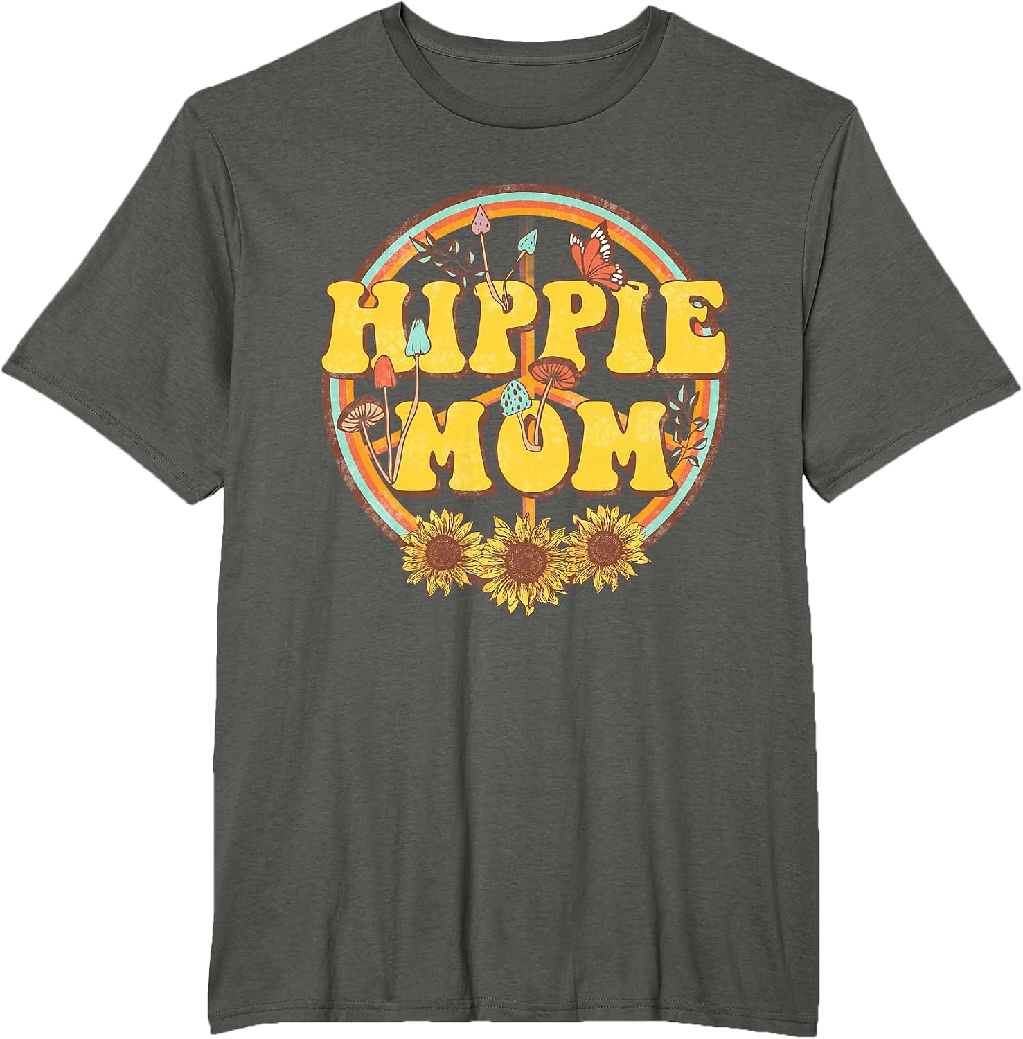 Retro Hippie Mom for Women - Adult & Kids T-Shirts, Sweatshirts & Hoodies apparel design preview 1